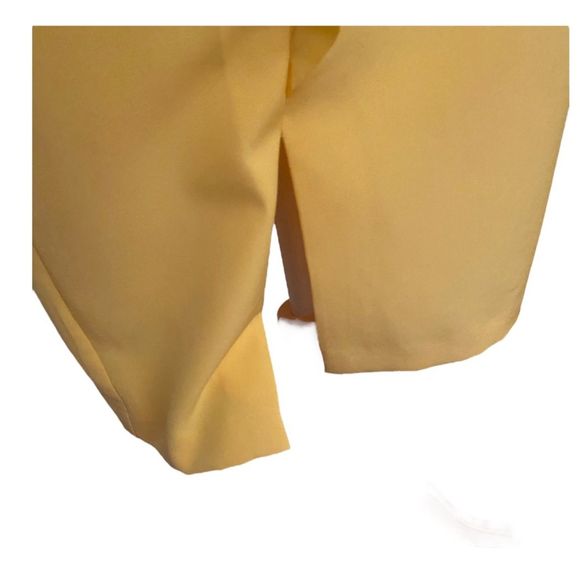 Vince Camuto Sheath Diagonal Double Ruffle Detail Dress Women's Size 12 - Picture 5 of 12